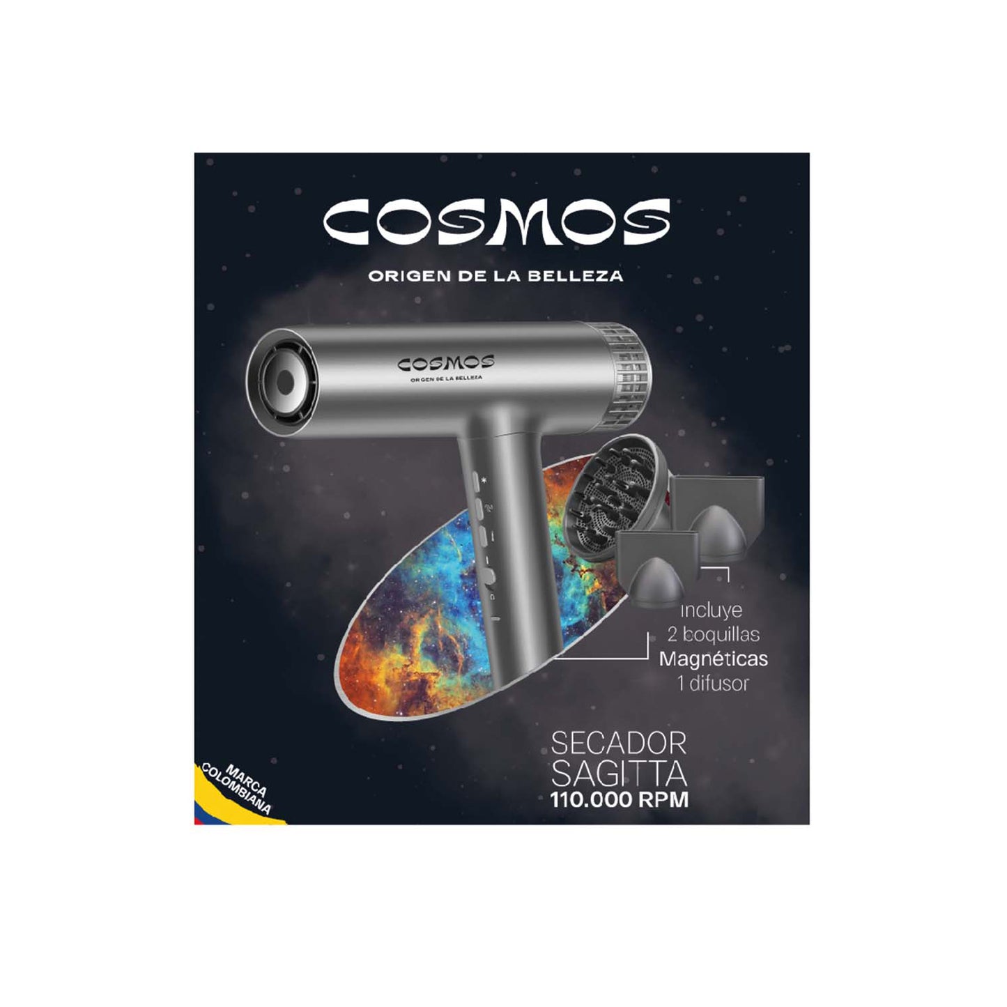 Secador Para Cabello Profesional CMS Cosmos Sagitta