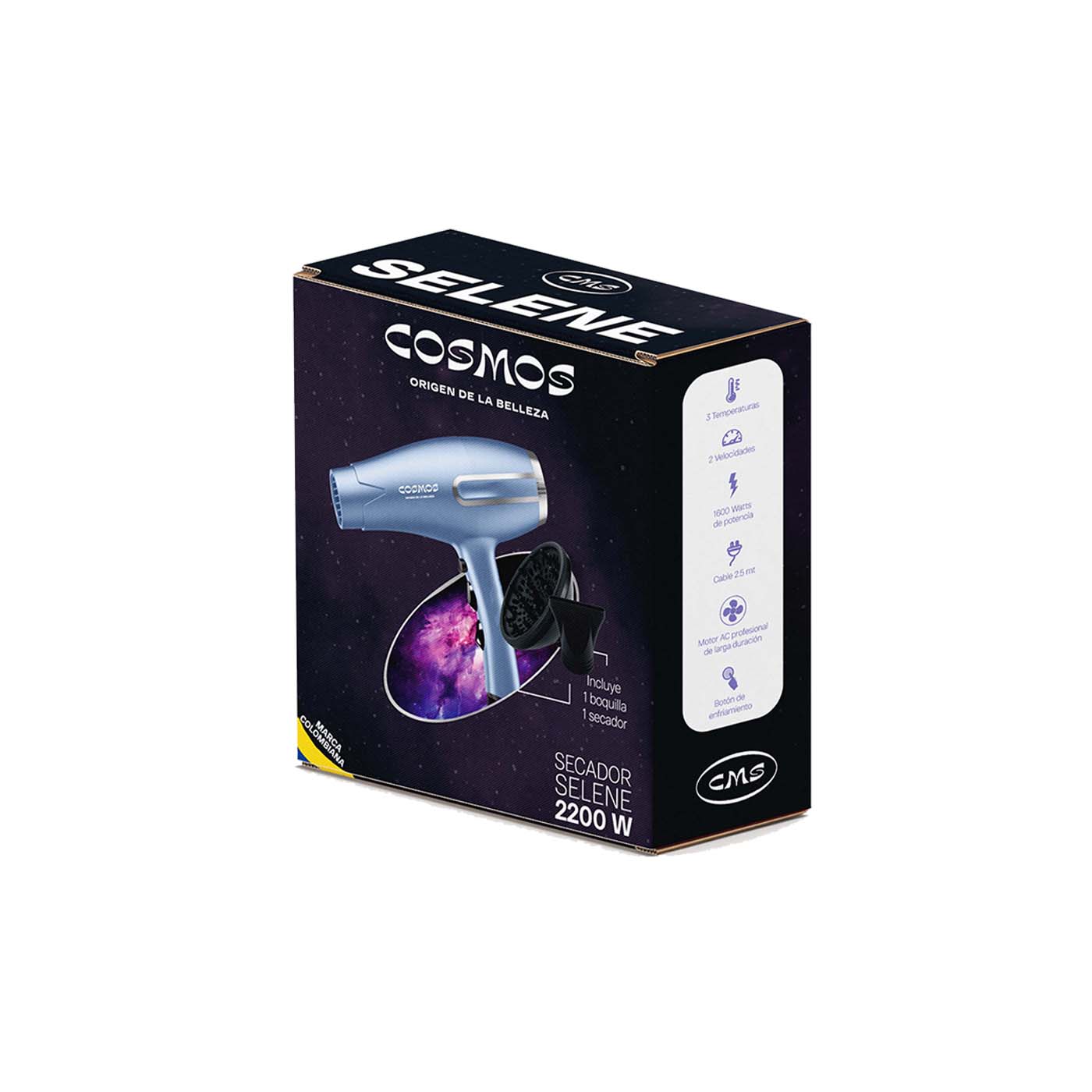 Secador Para Cabello Profesional CMS Cosmos Selene