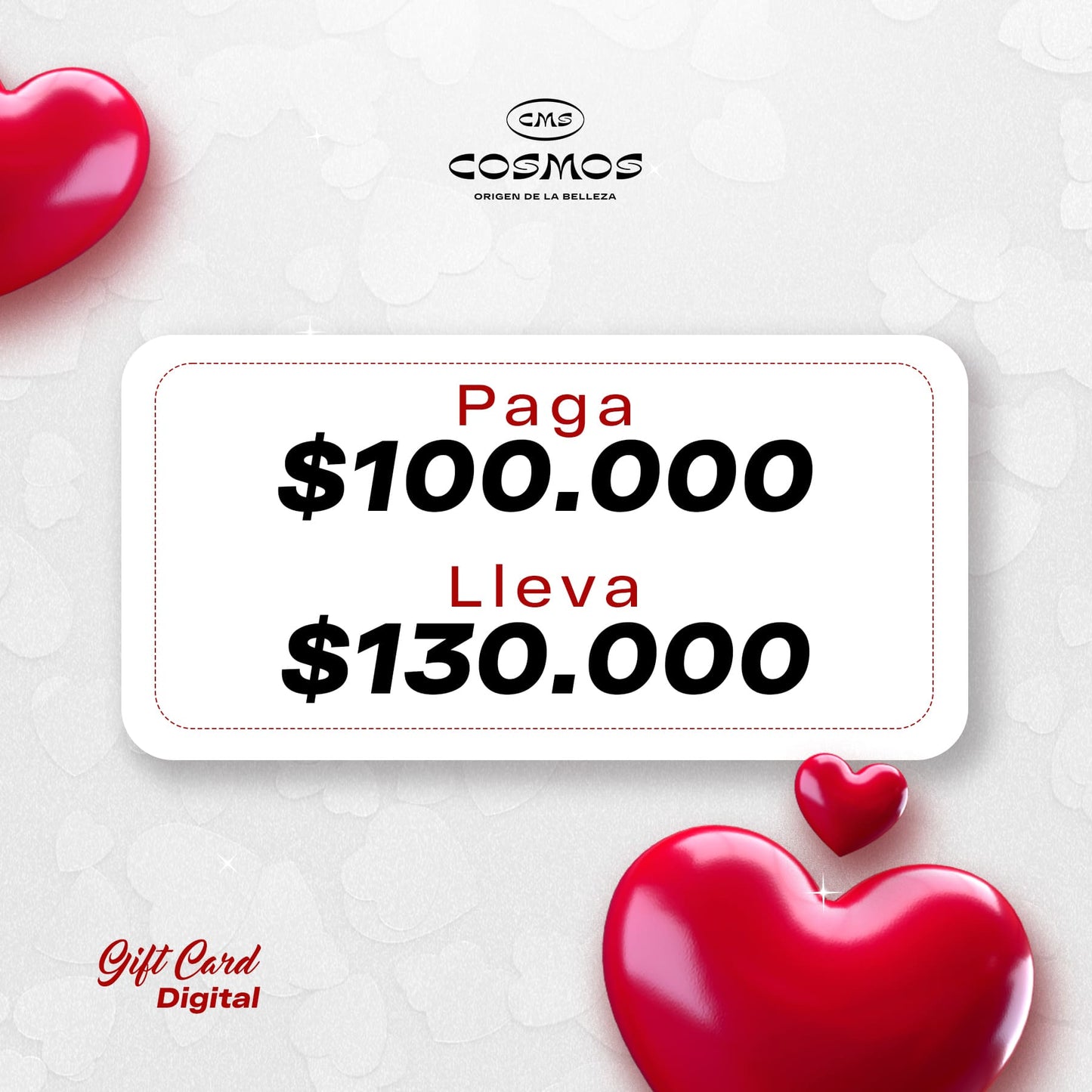 Tarjeta De Regalo $130.000