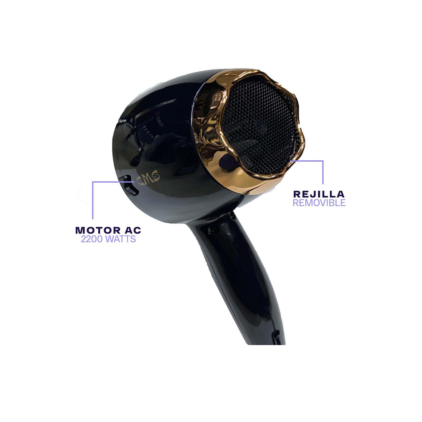 Secador Para Cabello Profesional CMS Cosmos Sadira