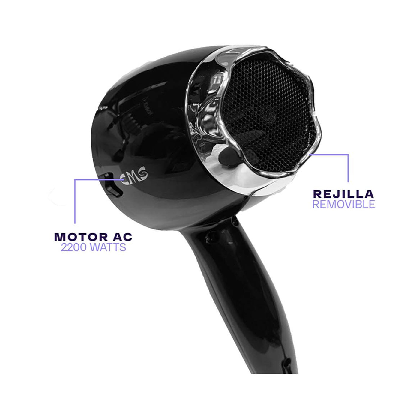 Secador Para Cabello Profesional CMS Cosmos Fenix