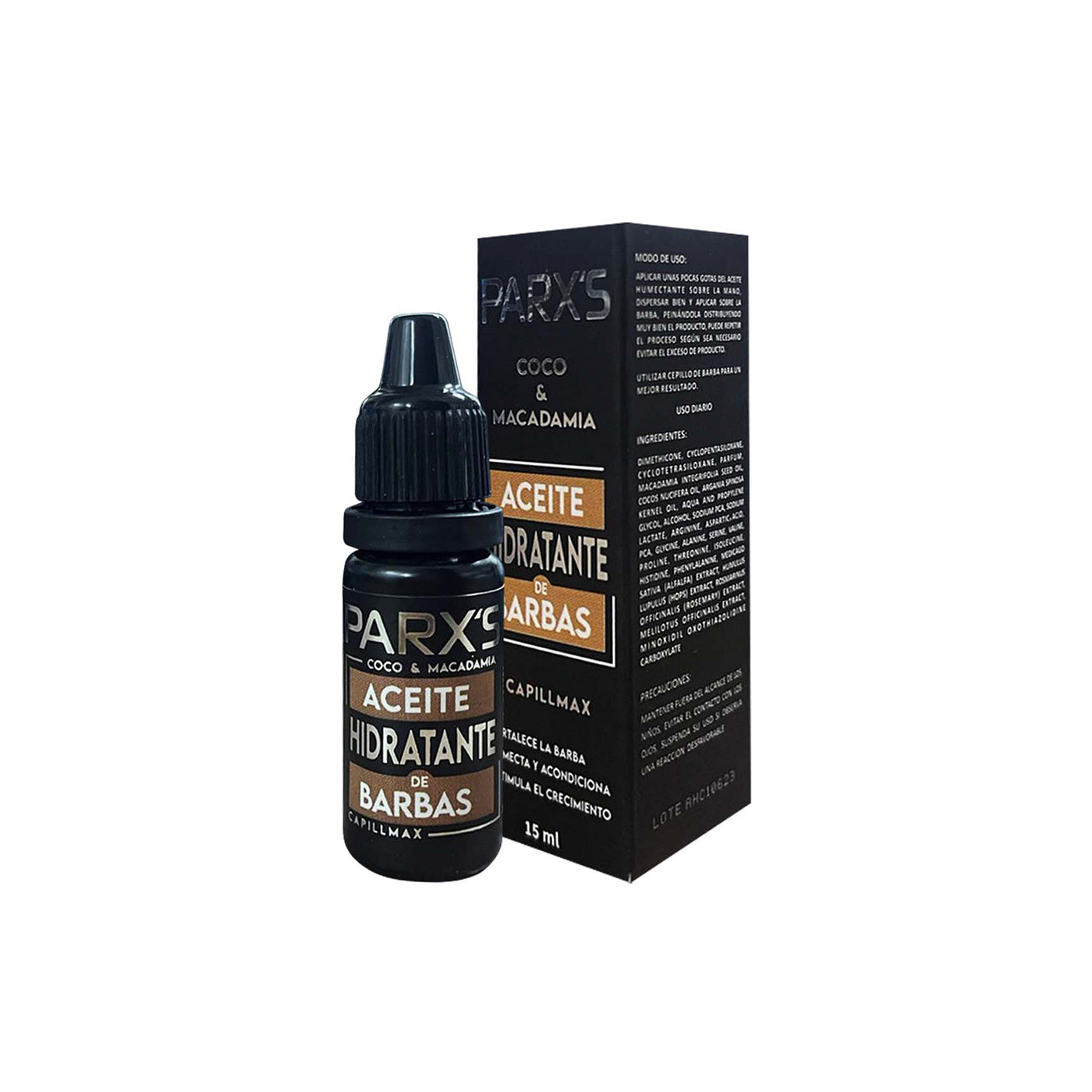 Aceite Hidratante Para Barba Parx´s