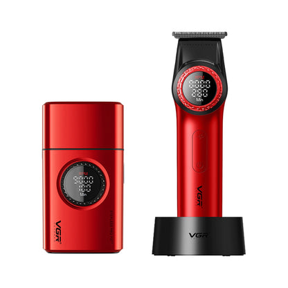 Combo Shaver + Patillera VGR V977 Y V377 Colores Surtidos