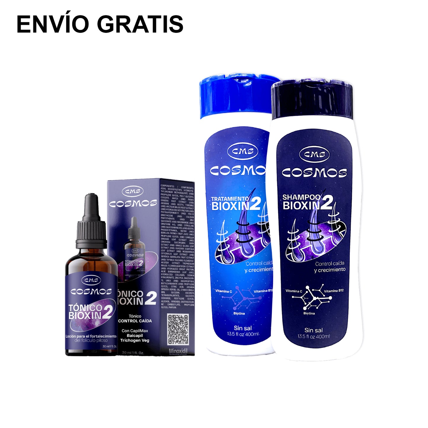 Combo Control Caida CMS Cosmos Bioxin 2