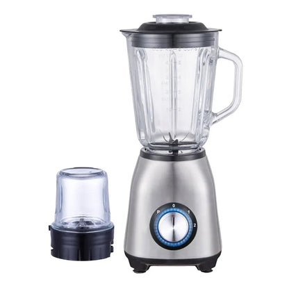 Licuadora 2 Velocidades Con Picatodo Aviva DI-922-YX Plateada