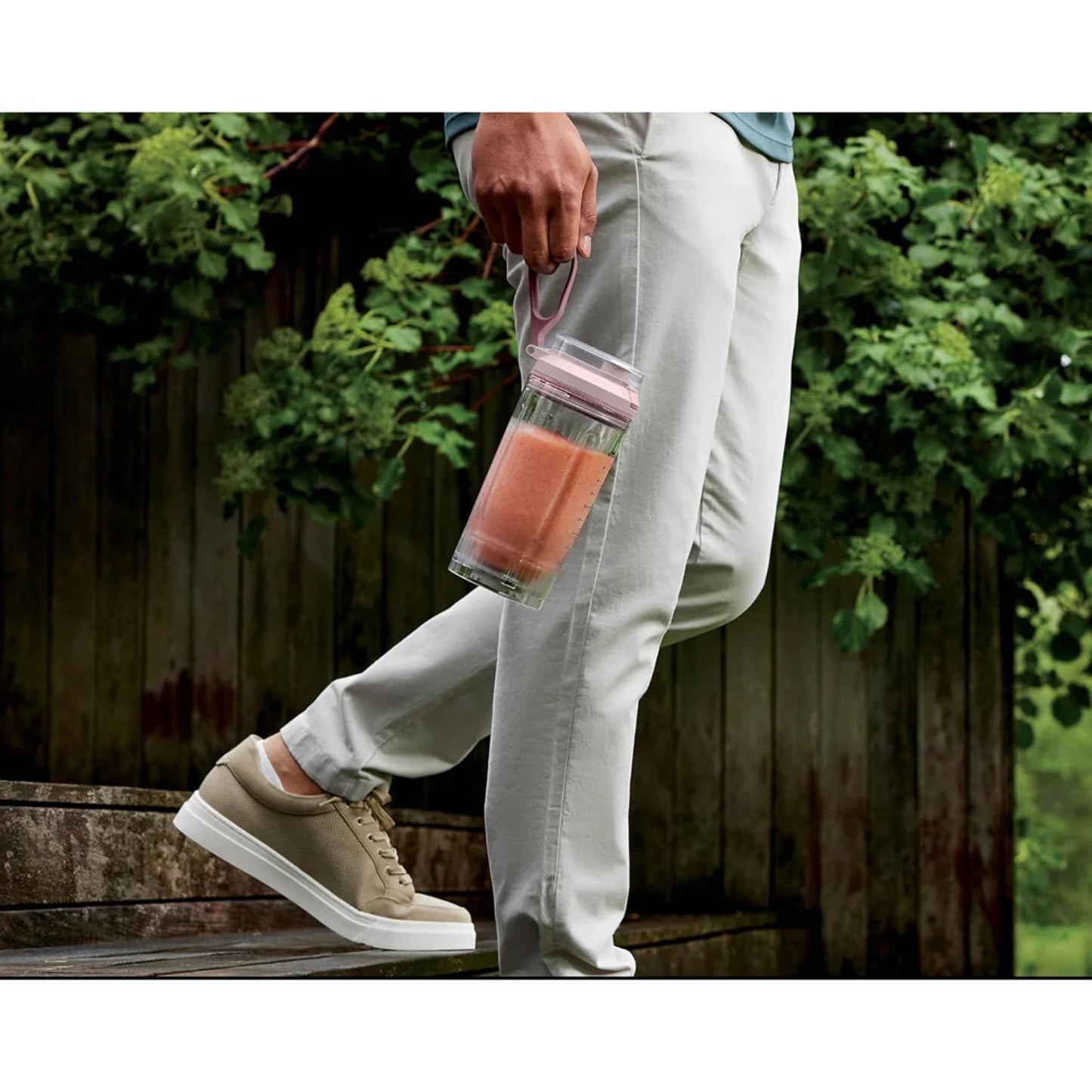 Licuadora Portatil Recargable Ninja Blast BC251PK Rosa