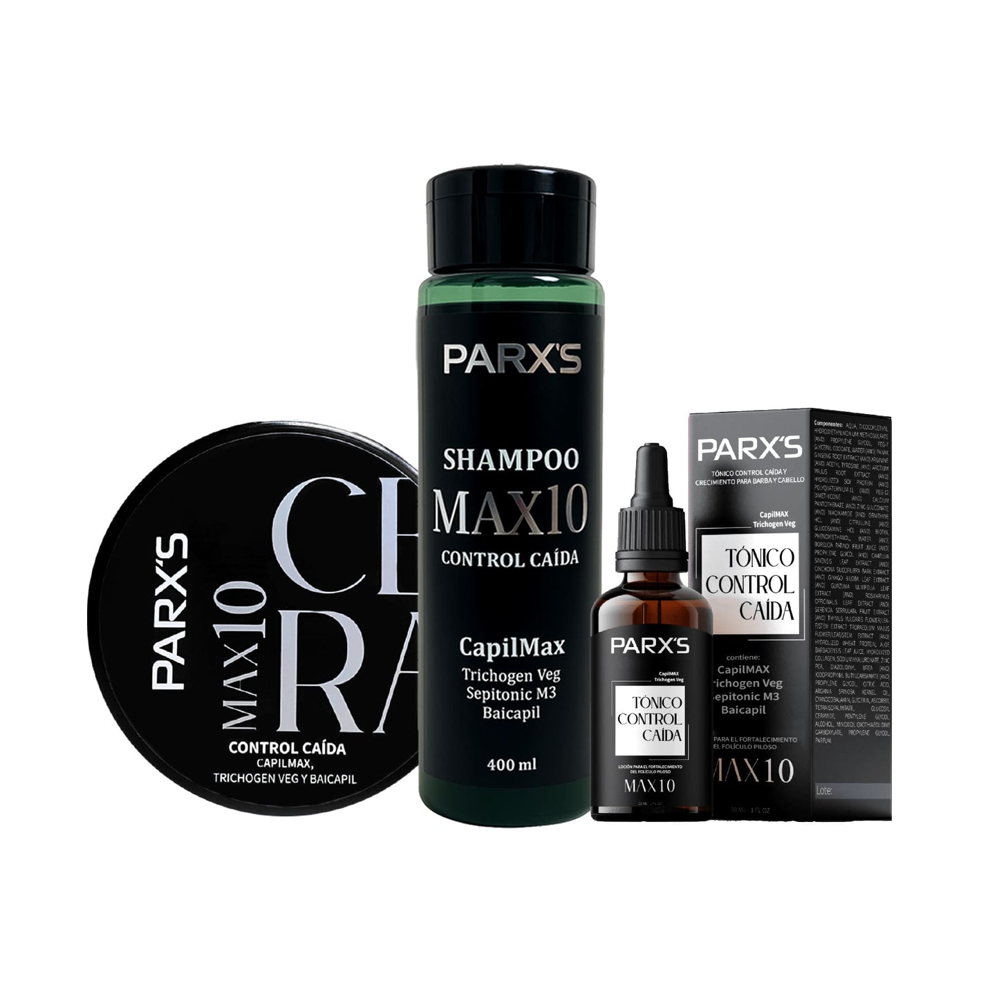 Combo Control Caída Parx´s Max 10