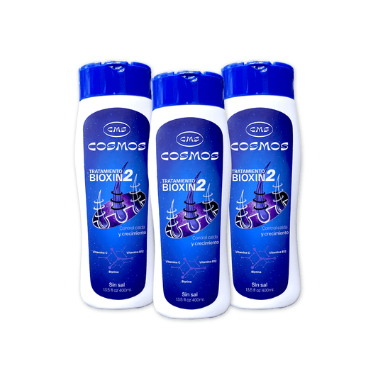 Shampoo Anticaída Femenino CMS Cosmos Bioxin 2 PAGA 2 LLEVA 3