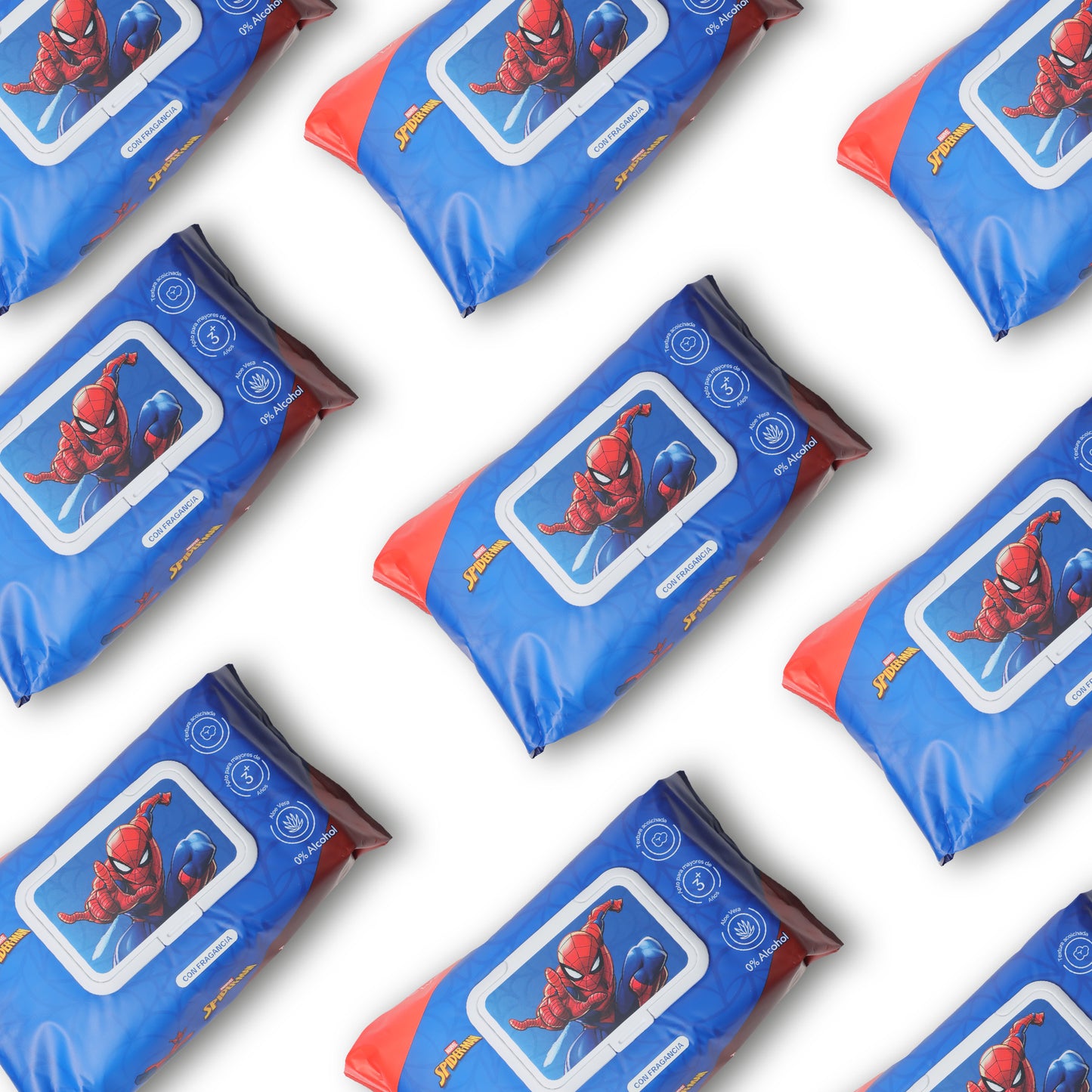 Pack x 6 Pañitos Húmedos Marvel Cosmos Spider-Man