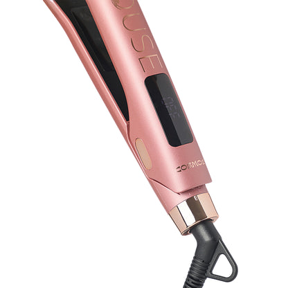 Plancha de Cabello Minnie Mouse Disney Cosmos Rosette – Alisado Rápido, Brillo y Control de Frizz