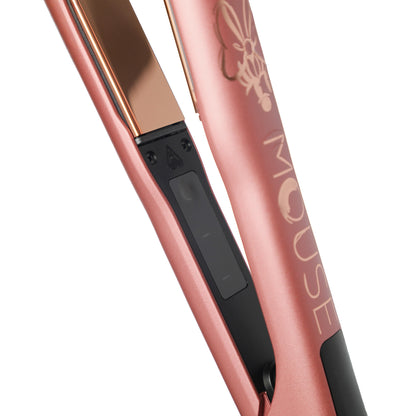 Plancha de Cabello Minnie Mouse Disney Cosmos Rosette – Alisado Rápido, Brillo y Control de Frizz