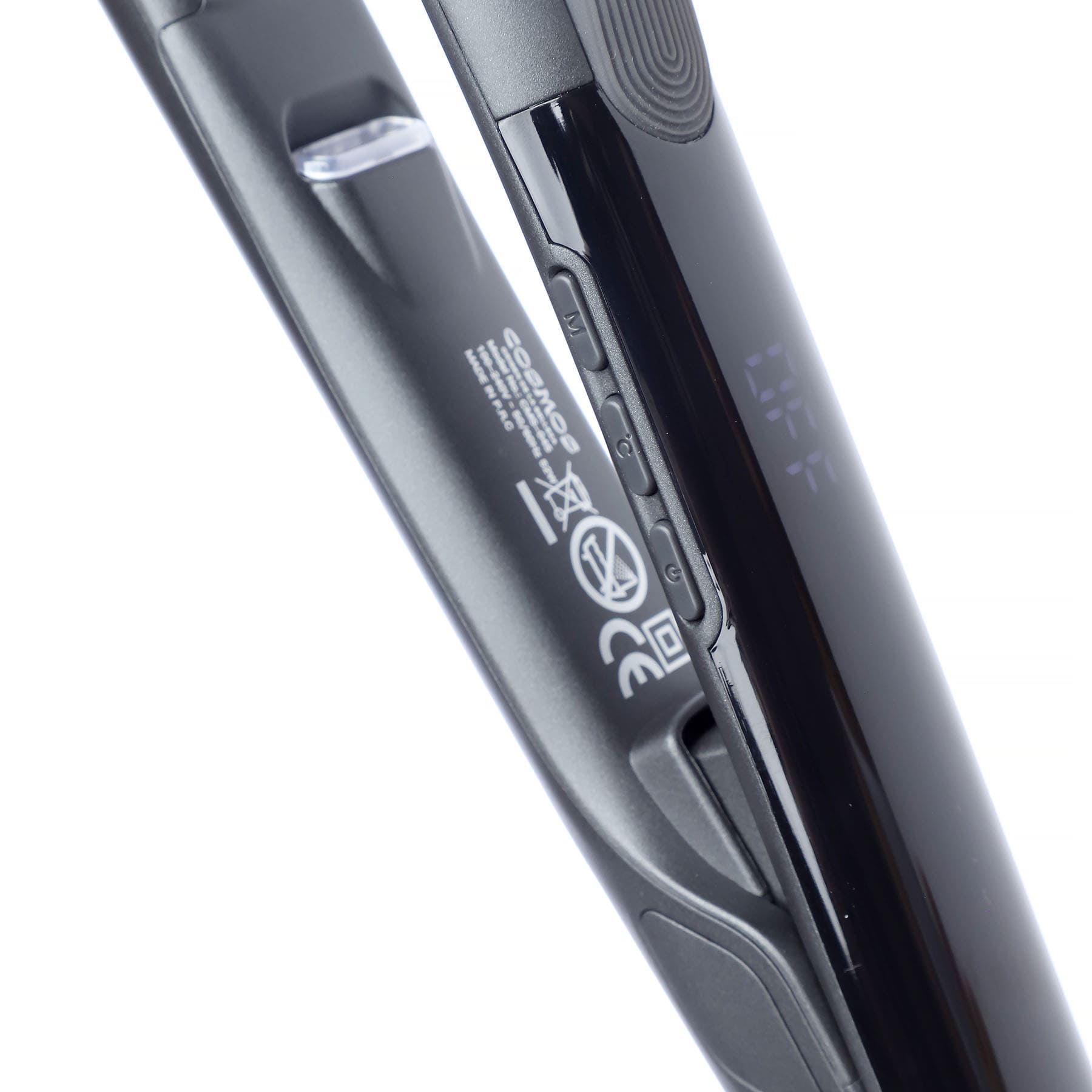 Plancha de Cabello Profesional Cosmos Sagitta Nano Titanio 500°F – Uso Profesional y Personal