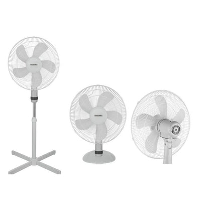 Ventilador De Pedestal 3 En 1 Proctor Silex PS1013-5 Blanco